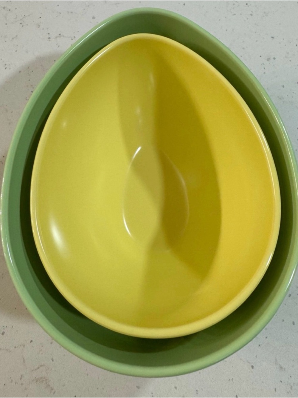 Target HOME Easter Nesting Bowls Egg-Shaped Melamine Pastel Spring Colors